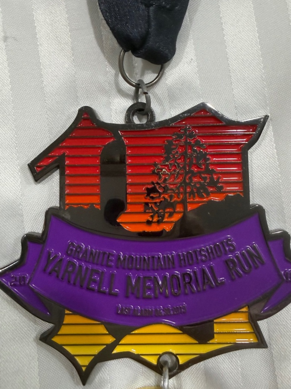 Yarnell Memorial Run 5K 1st Place Medal